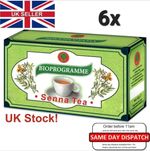 6 x Boxes Senna Tea Bags (120 Tea Bags) Herbal Tea UK Stock Fast Free Delivery