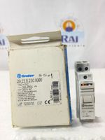 FINDER 20.23.8.230.0000 LATCHING MODULAR STEP RELAY 250VAC 16A 1NO+1NC FREE SHIP