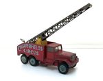 Corgi Major Toys 1121 Chipperfield's Circus Crane Truck Red Diecast Vintage Toy