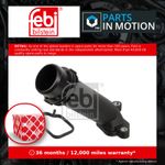 Coolant Flange / Pipe fits BMW 520D 2.0D 10 to 17 N47D20C Water 11127810707 Febi