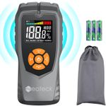 Neoteck Pinless Damp Meter Non-Destructive Wood Concrete Moisture Detector