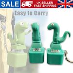 Lizard Keychain Sound Button Fun Rechargeable Stress relief Keychain With Light