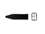 Black Kilt Strap & Chrome Buckle - 1.5 Inch 4cm Wide  1x - 20x