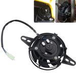 12V 4" Electric Radiator Cooling Fan For Motorcycle Quad Dirt Bike Motocross ATV