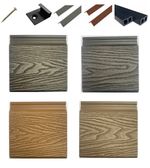 Composite Cladding Boards Woodgrain Plastic Exterior from £12.99 Per Board