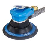 SGS 6" Random Orbit Air Sander w/ Metal Cylinder Rotor & Tough Aluminium Case
