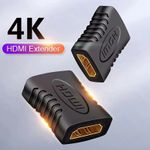 HDMI EXTENDER FEMALE TO FEMALE ADAPTER EXTENSION JOINER CONNECTOR HD 1080 4k 