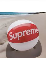 SS15 SUPREME BEACH BALL INFLATABLE NEW BOX LOGO