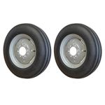 Pair of Front Wheel & Tyres 5.50 x 16 (7.50x16 Tyre) FORD 1000 SERIES 4000 5000