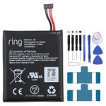 For Ring Video Doorbell Ring S2 5200mAh Battery Replacement 6 PIN