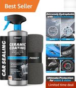 Easy Application 580ml Ceramic Car Sealant with Microfibre Cloth for Brilliance