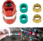 800-641 3/8'' Aluminum Line Splice Repair Kit Works for A/C, coolant Etc