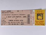 Martin L Gore Ticket Depeche Mode A Night With Martin L Gore 2nd May 2003 #1