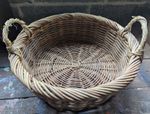 Traditional Round Wicker Basket