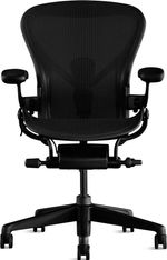 Authentic Herman Miller® Aeron® Gaming Chair (B Size) Onyx, fully optioned