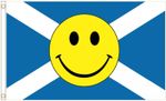 Happy Face Scotland Polyester Flag - Choice of Sizes