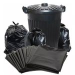 BIN BLACK BAGS GAUGE 160G 200G XTRA STRONG BIN LINERS
