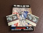 Everton v Manchester United FA Cup Final 1995. Ticket X2 & Programme.
