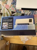 Wall Mount  fan Heater blows Hot Air You Can Fit It Above A Door