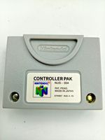 official N64 Memory Card Nintendo 64  NUS-004  Brand New Battery Mem Pak Pack
