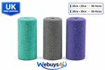 50x Reusable Microfiber Cloth Roll Tear-Off 30x30cm 25x25cm Cleaning Cloth Rolls