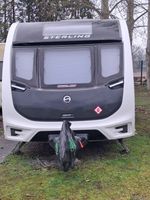 Sterling Eccles Six Berth Caravan  2017 ,motormover Solor Panels, Blinds.