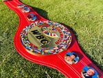 WBC Boxing Championship Belt 3D WBC BOXING BELT RED STRAP FREE carry bag