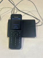 Panasonic KX-PRW120E Cordless Phone Black LCD Display Home Office DECT