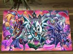 Yu-Gi-Oh! Toon Dark Magician Girl Playmat TCG CCG Mat Trading Card Game Mat Pad