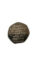 50p coin peace prosperity friendship 