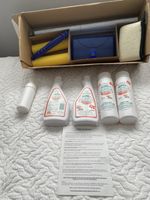 Vintage 9 Piece "Nowet " Carpet & Upholstery Cleaning Kit … Unopened Bottles