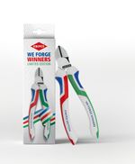 Knipex Limited Edition WE FORGE WINNERS 160mm Side Cutting Pliers - 70 02 160 S8