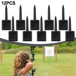 Strong and Detachment Resistant Target Pins for Paper Targets Pack of 12