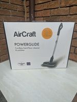 AirCraft PowerGlide Cordless Rechargeable Hard Floor Cleaner (Black)  12 Pads