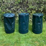 Set of 3 Garden Composting Bags (45cm x 85cm) Compost Bin Reusable