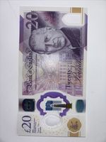King Charles banknot £20 - EH20 981061 Serial Number