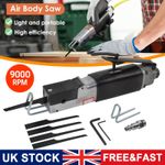 Air Body Hacksaw Cut Off Saw Cutting Metal Tool Pneumatic Reciprocating 3 Blades