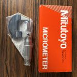 Mitutoyo 102-701 Ratchet Thimble Micrometer, Outside Micrometer,