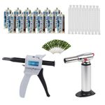 Advanced Polyurethane Doming Resin Fluid Starter Kit for 3D Stickers & Crafts