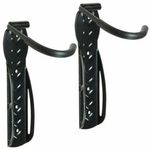 VonHaus 2x Vertical Wall Mount Bike Cycle Storage Hooks (15/248)