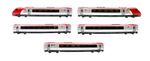 Bachmann OO 32-625 Virgin Super Voyager Class 221 5 Car DMU