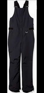 Amazon Essentials Men's Black Insulated Ski Salopette Trousers S 31in 32W