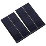 6 pcs 6V Solar Panels, 1w Solar Cells Kit Polycrystalline