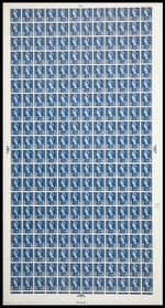 XS15 5d Scotland Regional Sheet 2x9.5mm Violet 2 no dot Full sheet U/M
