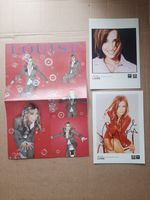 Eternal - LOUISE - Emi Promo photo (AUTOGRAPHED) + 1 Photo + FOLDOUT PRESS SHEET