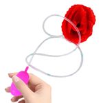 Plastic Gag Joke Trick Squirting Rose Flower Water Squirt Red Rose Joke Toy