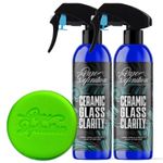 Car Window Cleaner Glass Rain Water Repellent Mirror Finish Pad Pure Definition