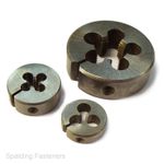 Metric Fine Pitch British Quality Circular Split Die Nuts Carbon Steel M2 To M25