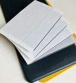 9 Pads of Oversized 6mm Double Sided Sticky Number plate pads  6mm x 25mm x 95mm