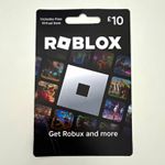 Roblox £10 Gift Card - Includes Free Virtual Item